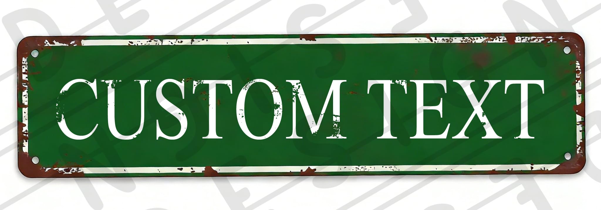 Nggbbdygb Black-140 Custom Metal Sign 16X4 Personalized Text Pool Spa Hot Tub Area Decor