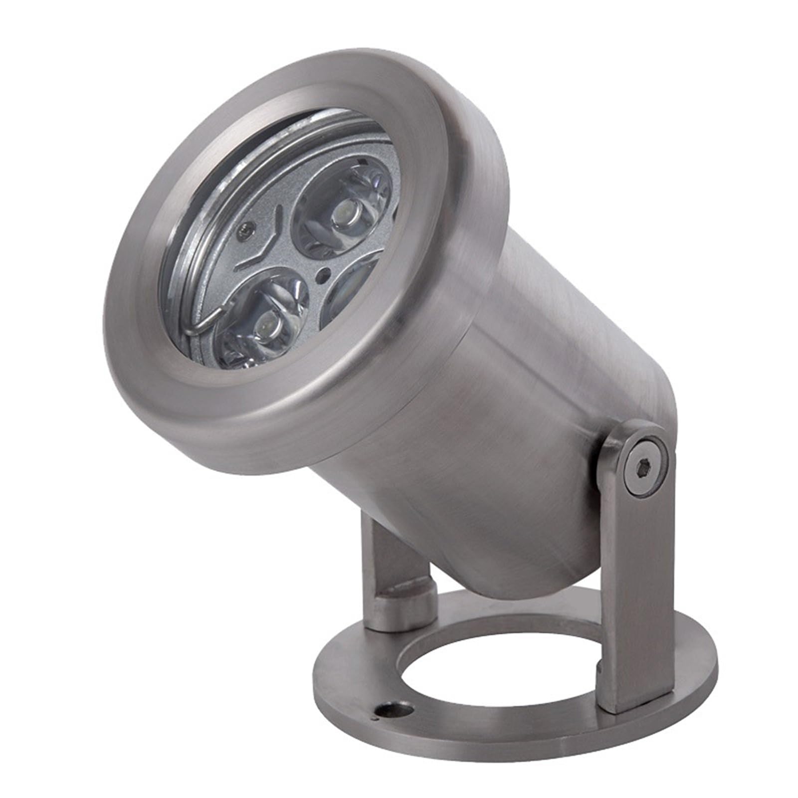 EDEDE Poolbeleuchtung, LED-Brunnen-Unterwasserflutlicht for den Außenbereich, Frühlings-/Fischteich-Scheinwerfer, Gartenlandschaft, Unterwasserlicht für Schwimmbad, Brunnen, Teich, Aquarium(Rood,2W)