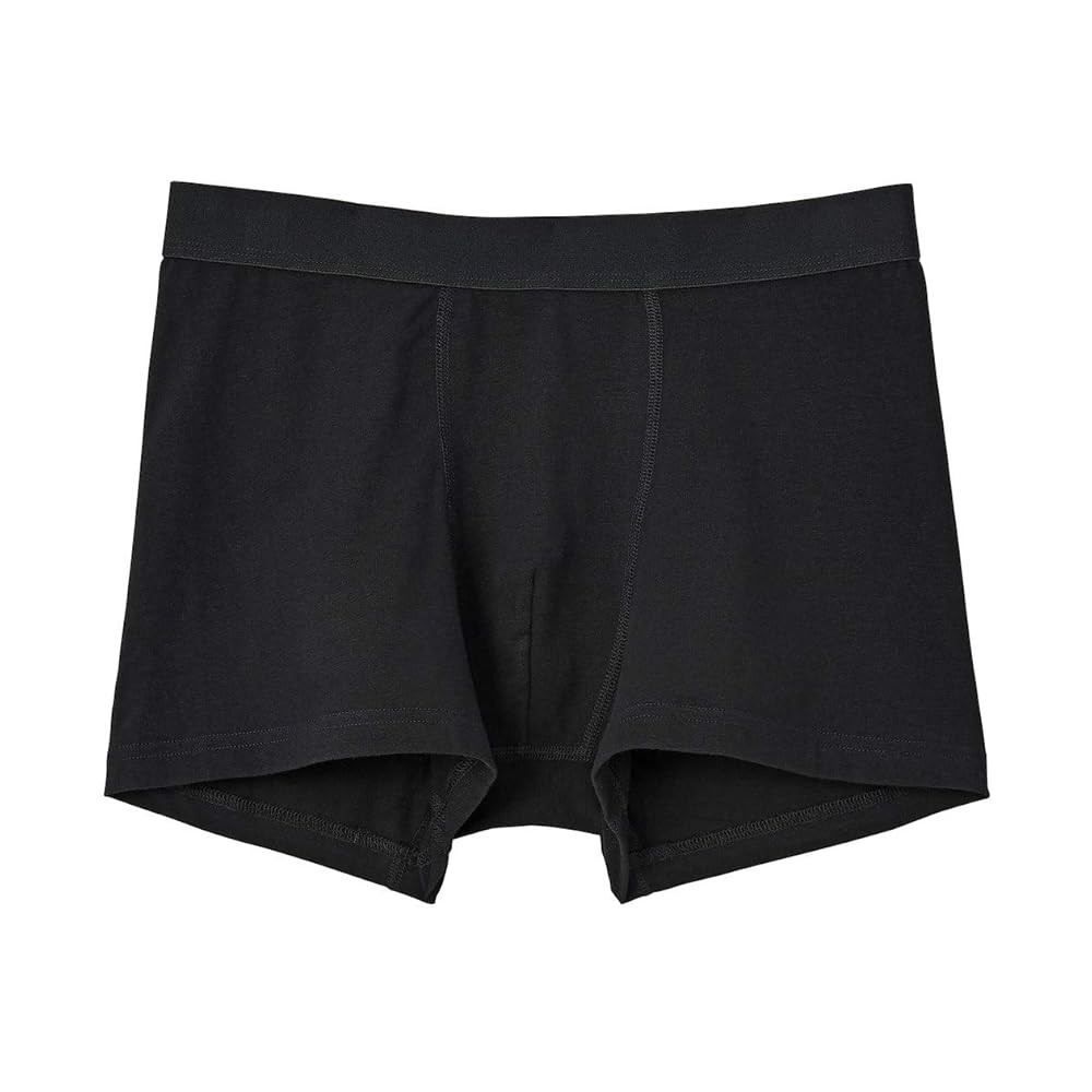 Amazon | 無印良品 ボクサーパンツ ストレッチ 天竺編み前閉じ