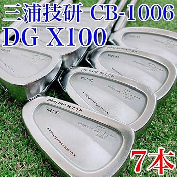 希少　三浦技研　1006 アイアン8本セット Amazon.co.jp: 訳あり特価三浦技研 CB-1006 アイアンセット 7本