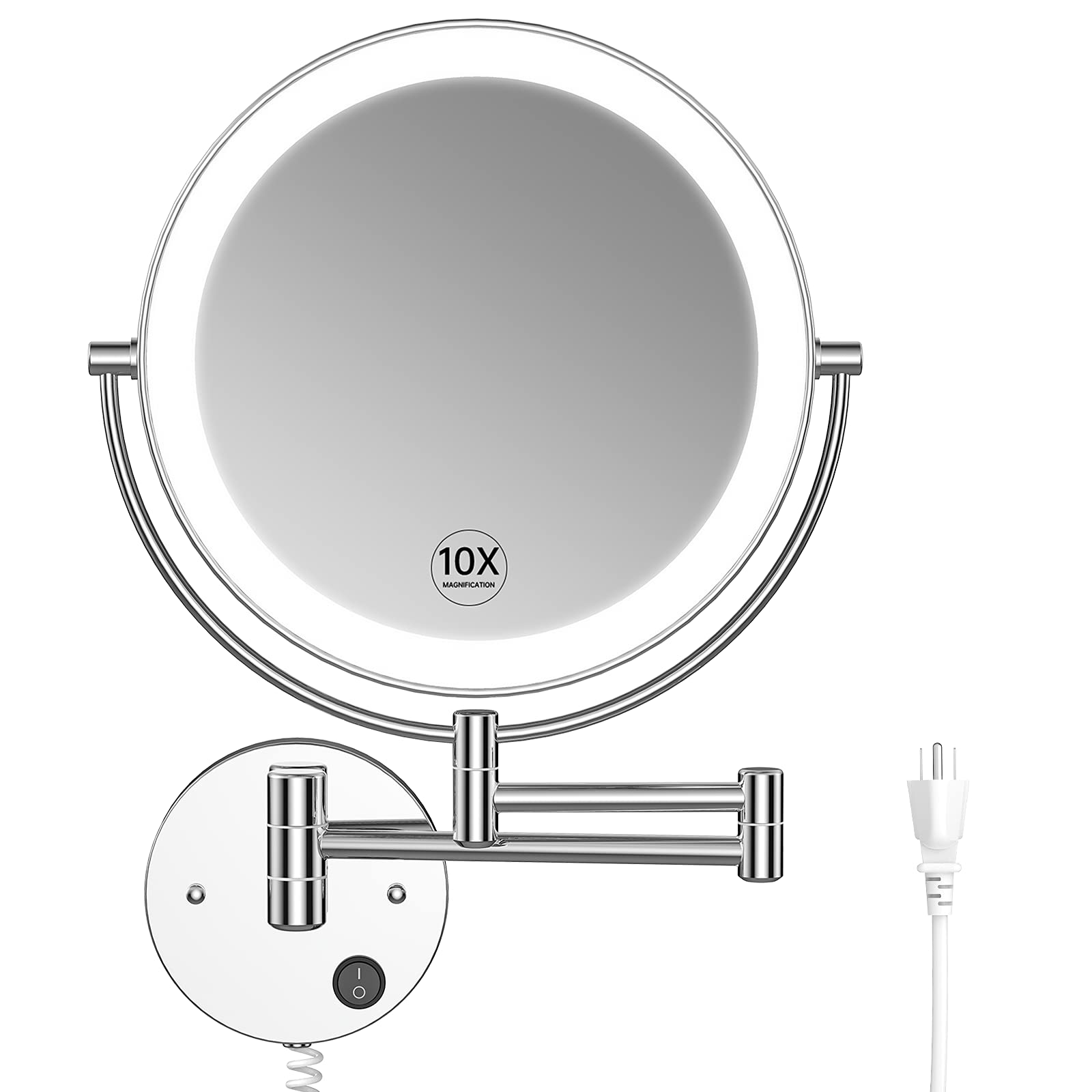 Buy Benbilry LED Wall ed Makeup Mirror 9 Inch Super Large Size Double