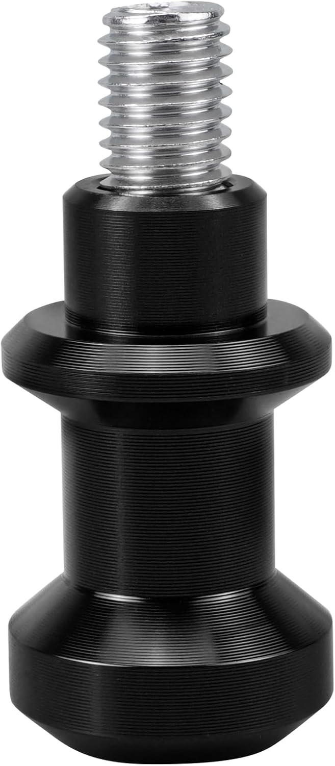 NICECNC M10 XP1.5 CNC Swingarm Spools Sliders Stand Holders, Compatible with KTM 690 Duke/SMC 2008-2018,790/890 Duke 2018-2023,250/390 Duke 2018-2023,790/890 Adventure/R 2018-2023, Black