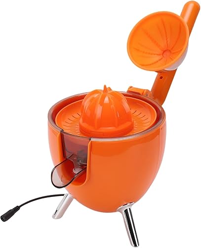 Miniatura 2 de Exprimidor eléctrico portátil de cítricos, pequeña máquina eléctrica de jugo para uso doméstico, hecho de ABS de alta calidad. Exprimidor automático