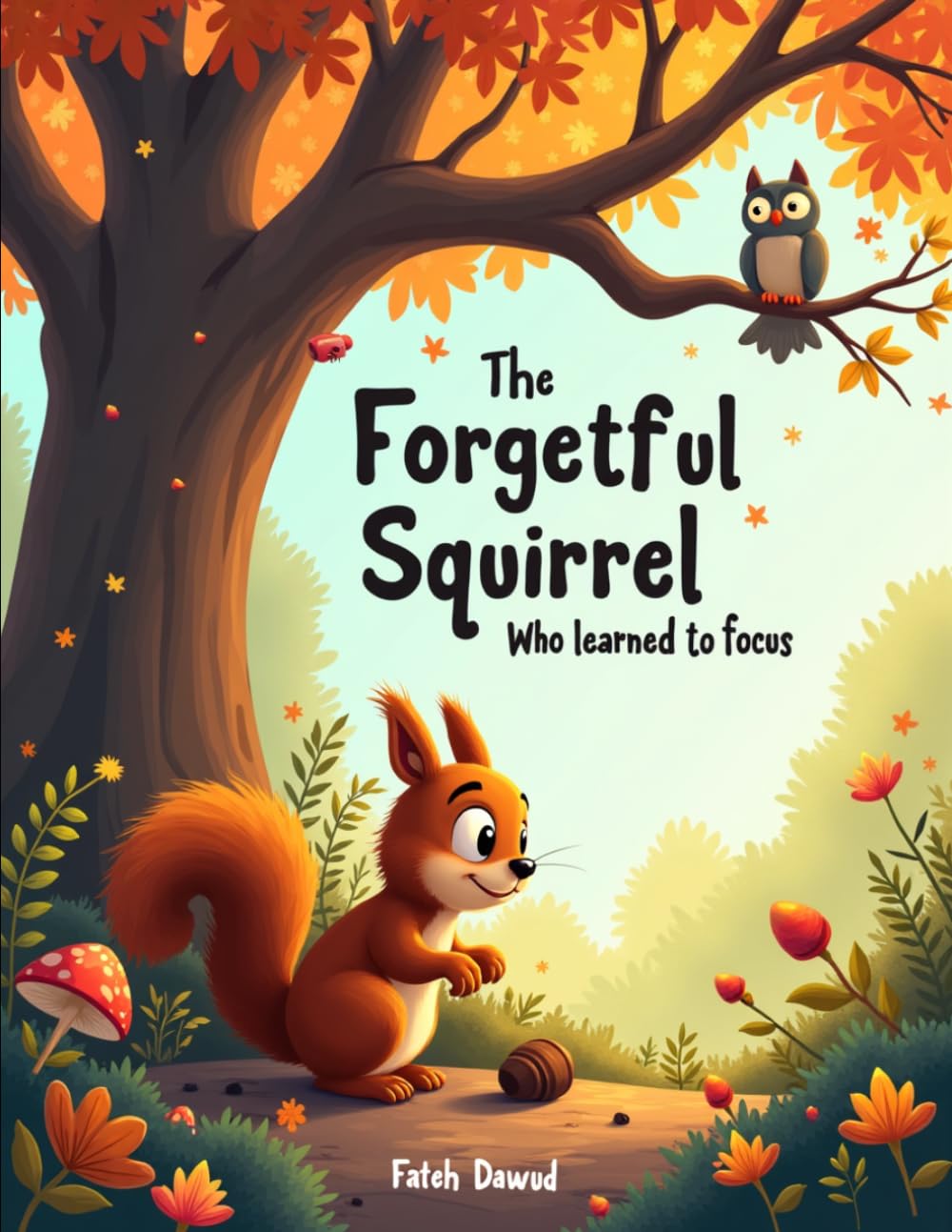 The Forgetful Squirrel Who Learned to Focus: A Heartwarming Story About Attention, Patience, and Learning to Finish What You Start