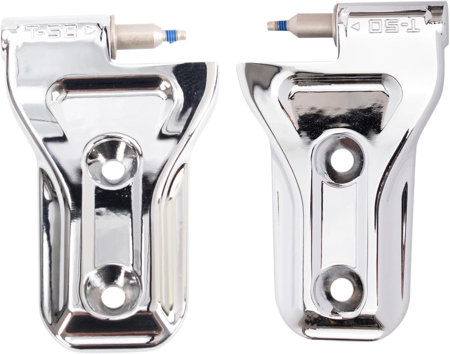 TRQ Door Hinge Driver & Passenger Side Compatible with 2020-2021 Jeep Gladiator 2018-2021 Wrangler