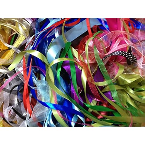 10M Assorted Premium Quality Ribbon Off Cuts Cover