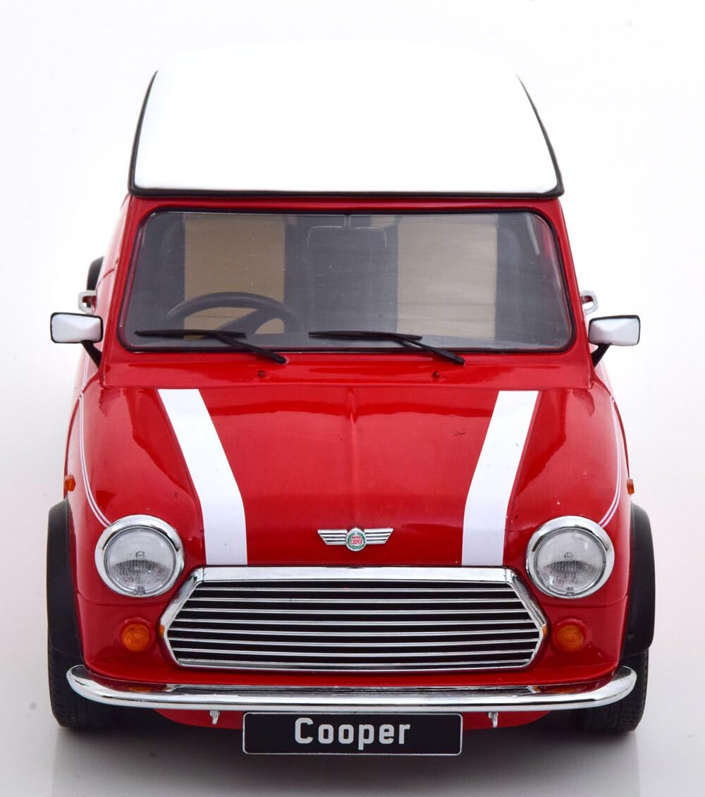 Amazon.co.jp: KK scale 1/12 Mini Cooper RHD red white ダイ