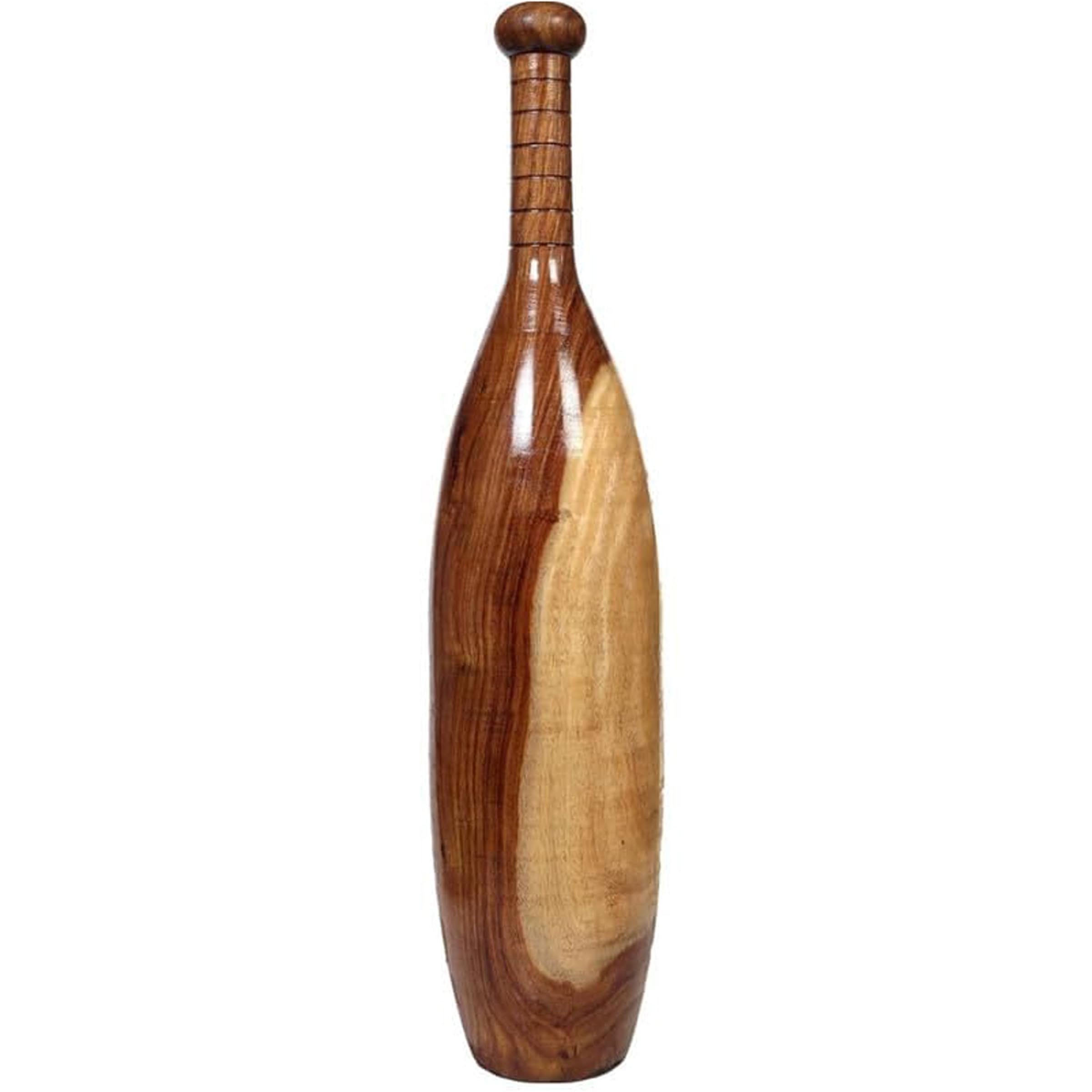 Replica Wooden Oval Shape Mugdar | Clubbell Exercise Equipment | Indian Club Karla Kattai Gada, Functional Training for Home Gym Full Body Workout (2, Kilograms)-image-34