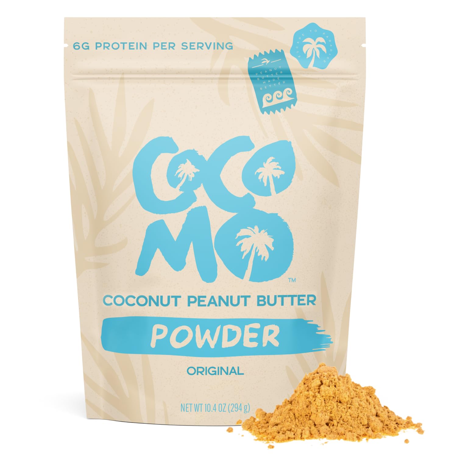 ＊cocomo*♡ Amazon.com : Cocomo Coconut Peanut Butter Powder, Original - 14