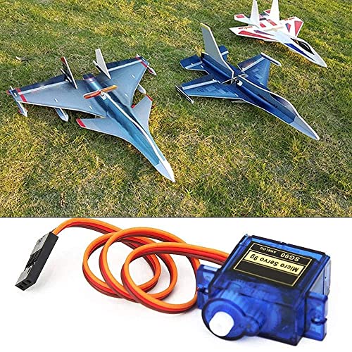 Image of REES52 SG90 9g Micro Servo Motor Kit for RC Drone /Car /Airplane /Helicopter /Vehicles /Robots /Compatible with Arduino Projects and Raspberry Pi Incl. Screws and 3 Servo Arms