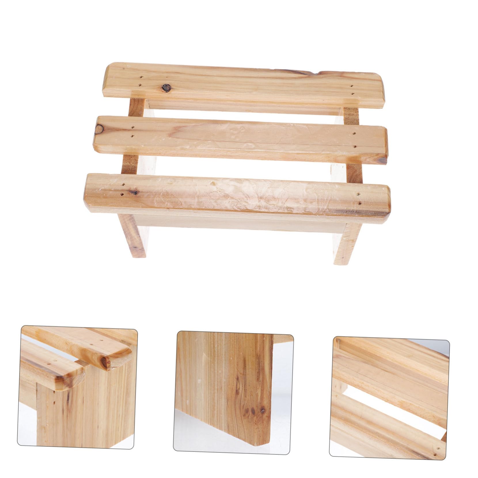 Tabouret de bain en bois chaise repose-pieds seau de bain