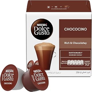 Nescafé Dolce Gusto Coffee Capsules Chococino 48 Single Serve Pods, (Makes 24 Specialty Cups) 48 Count