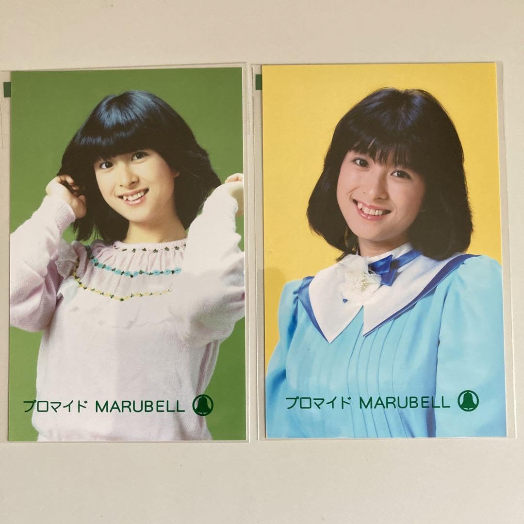 Amazon.co.jp: 河合奈保子 ブロマイド2枚組 : おもちゃ 