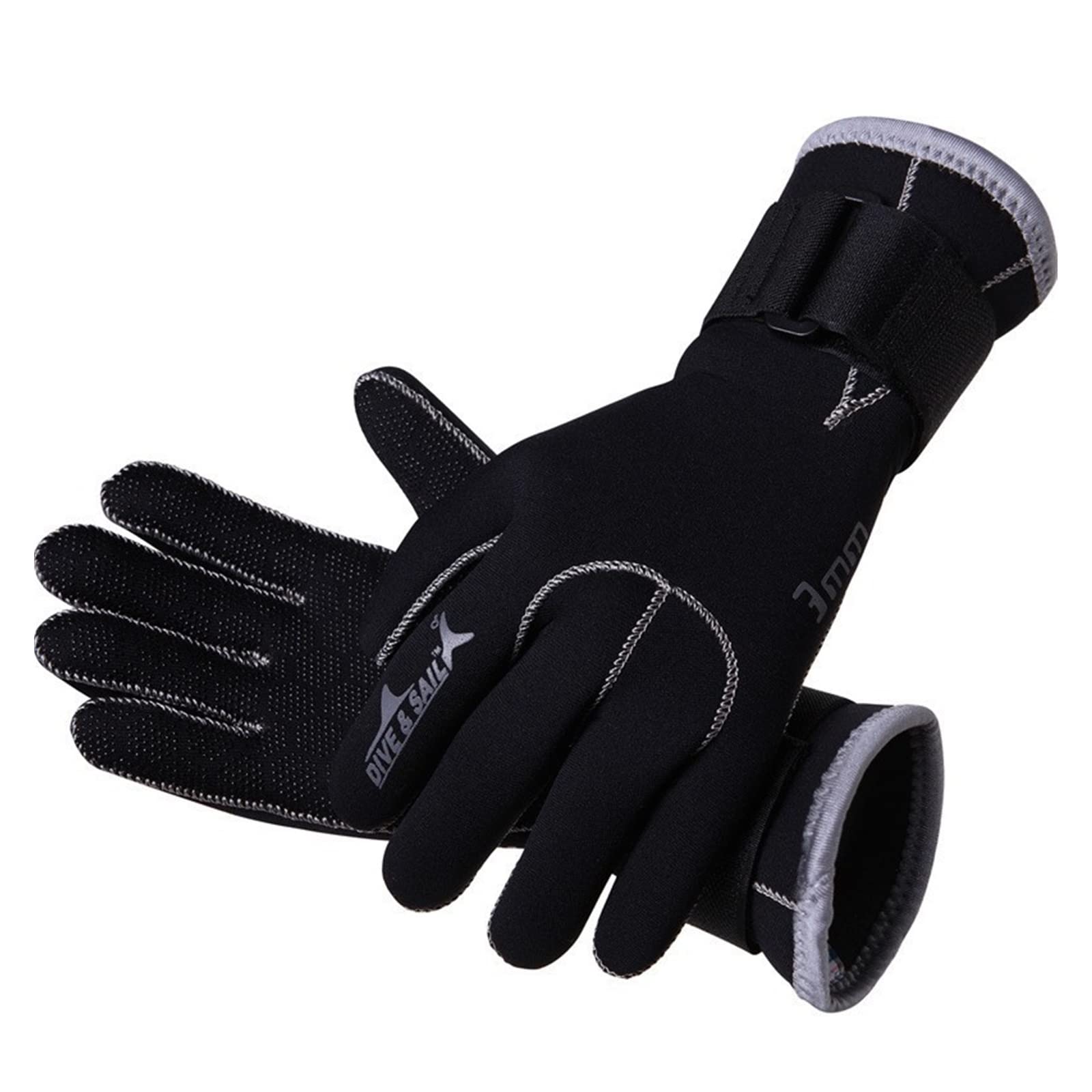 Guanti da sub Dive Sail 3 mm, guanti nuoto for uomo e donna, attrezzatura regalo, invernali for surf canoa