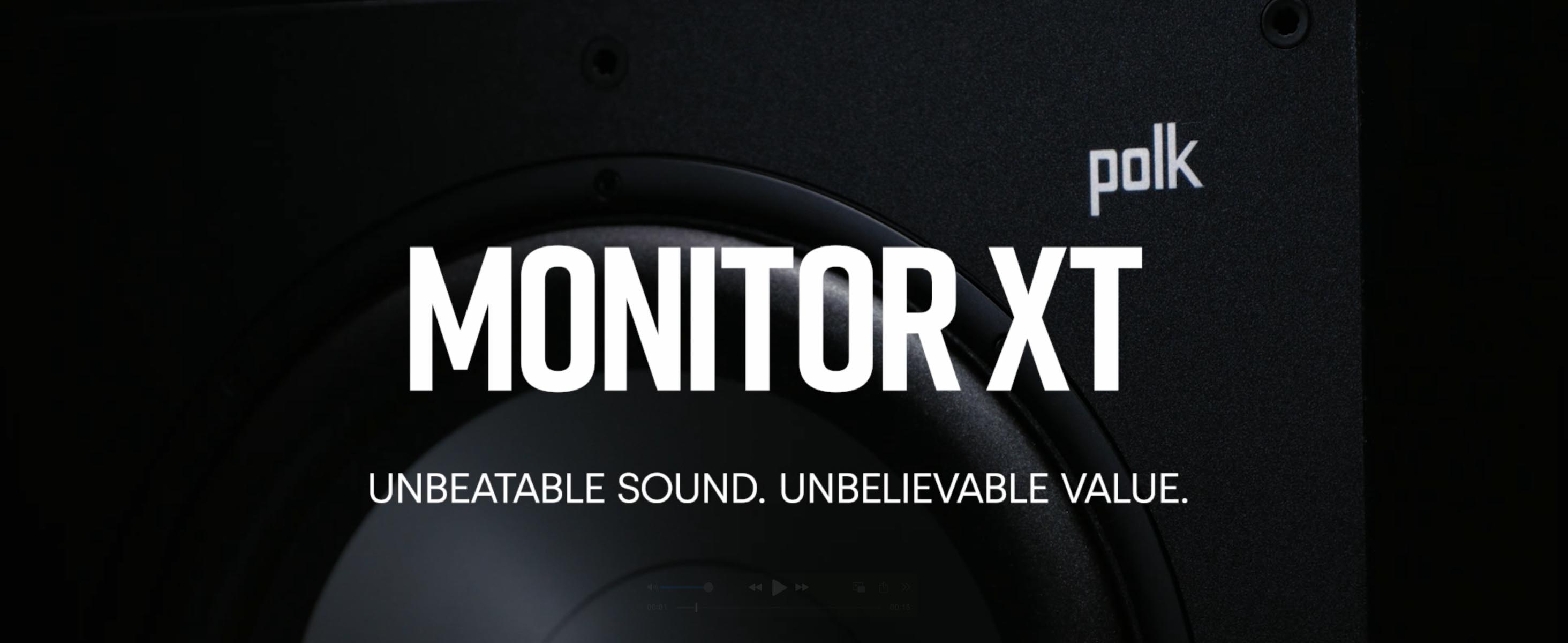 Amazon.com: Polk Monitor XT35 Slim Center Channel Speaker - Hi-Res