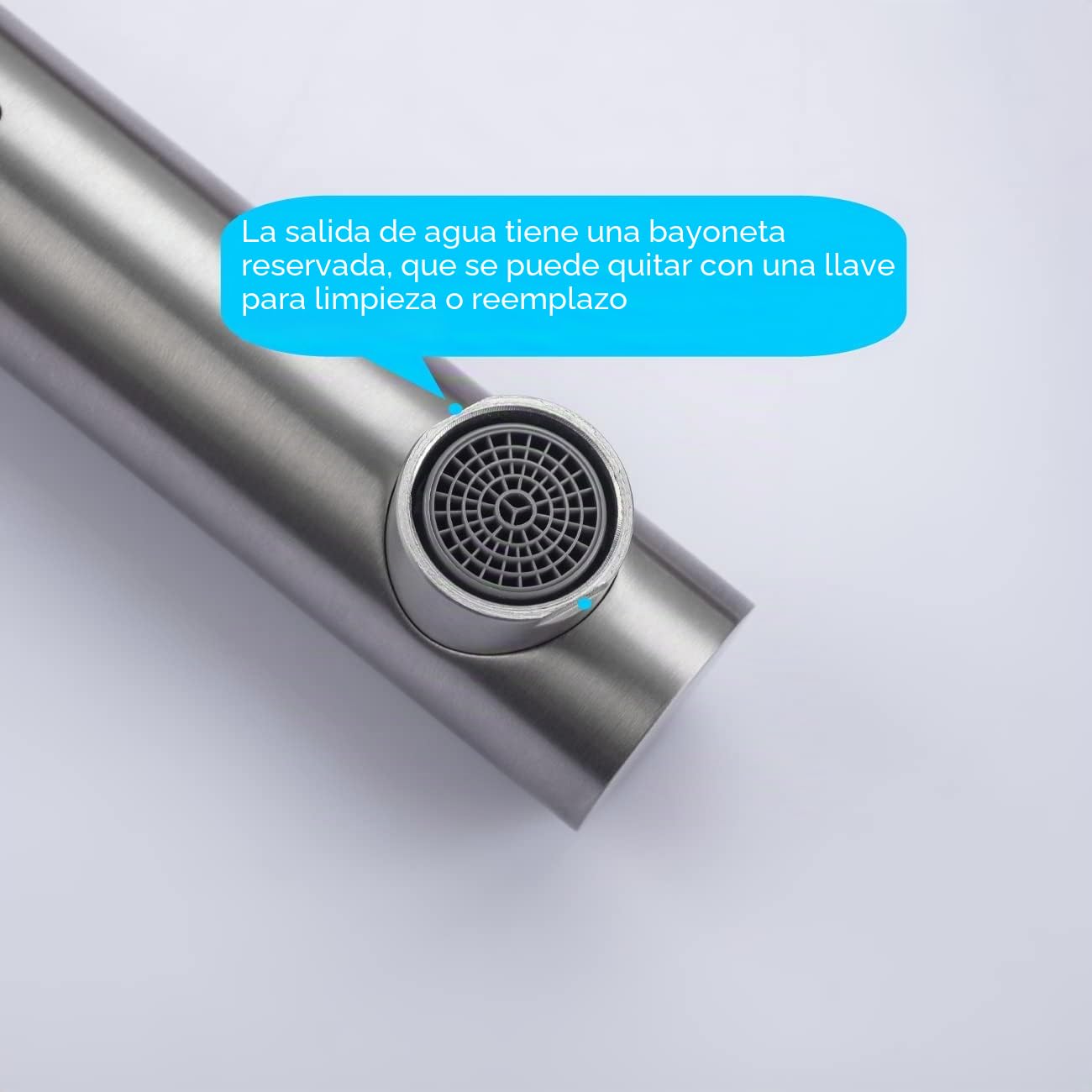 ONECE Grifo Cocina Extraible, Grifería Con Ducha De Fregadero