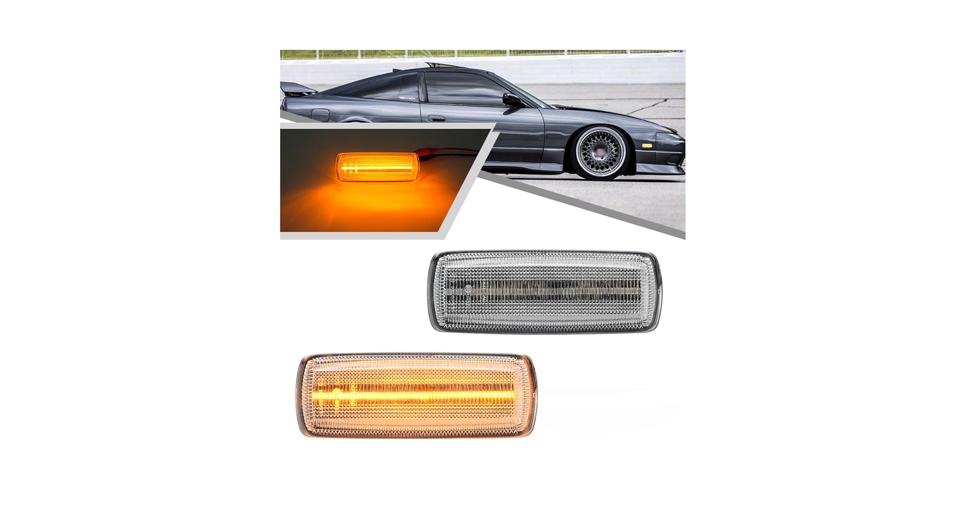 Amazon.com: Mingrui test 2Pcs Amber LED Side Marker Light