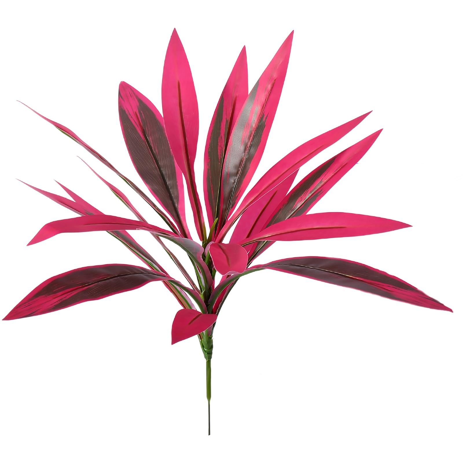 Msioytog Dragon Blood Tree Artificial Plant Stylish Faux Flower Bouquets Decoration for Hotel Restaurant Event Venues Silkflowers