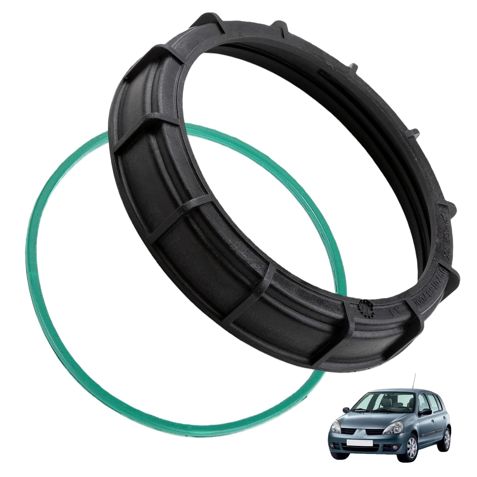 GVSS Guarnizione di tenuta per pompa del carburante per Renault 7701207449 09701687000 9621364680, compatibile con Clio II-III Laguna II-III Megane II-III Kangoo Scenic II-III,Anello di copertura
