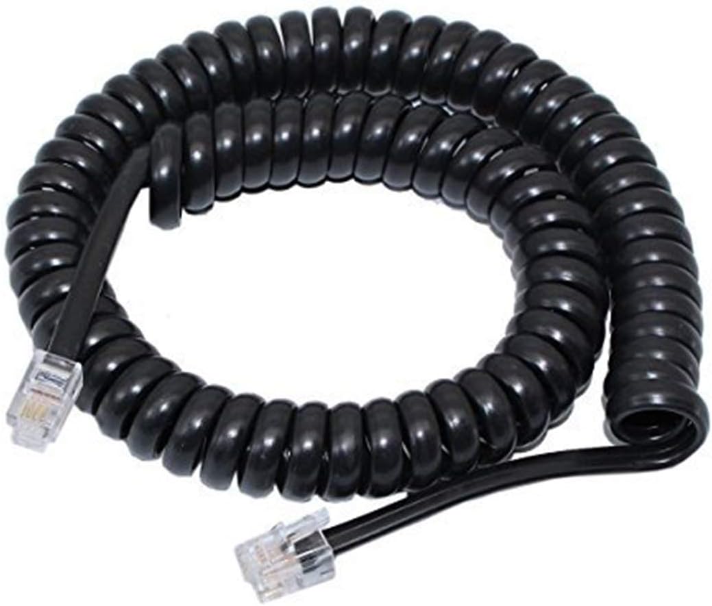 RJ9 to RJ9 Cable 6.5ft, NEORTX RJ9 Male to RJ9 Male 4P4C