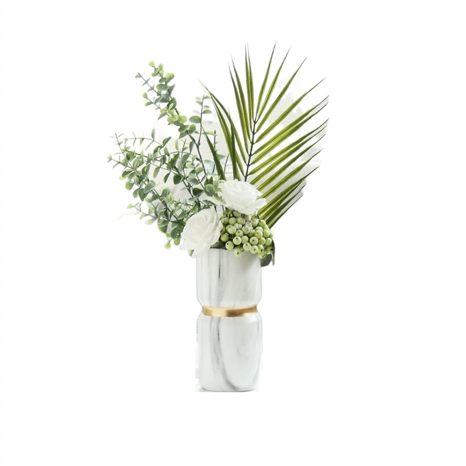 Bzgpmfud C Vase Desktop Simple Household Erami Flower Arrangement Reative Decoration Bedroom Decor For Flowers(C)