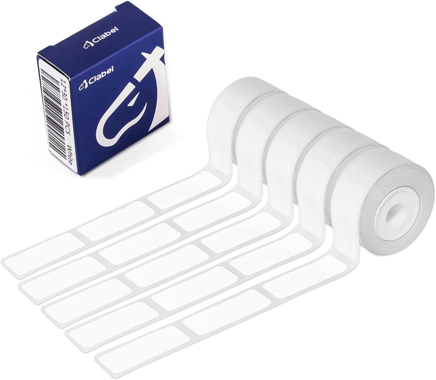 Buy Label Maker Tape Waterproof Black on White Sticker Thermal Paper