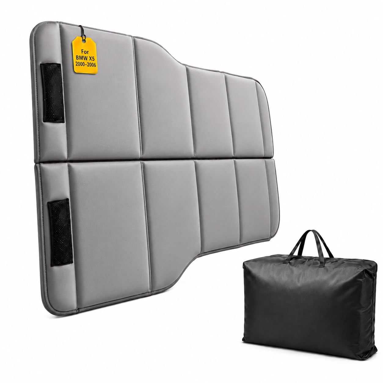 Car Mattress for 2000–2006 BMW X5, Upgraded Non-Inflatable Thickened Foam SUV Car Camping Mattress, Foldable Trunk Sleeping Pad Car Bed Mattress for Road Trips Camping Travel