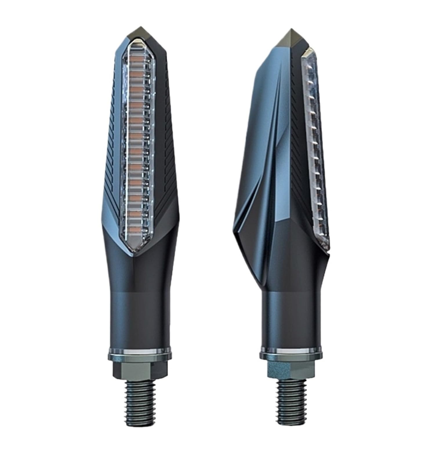 Luces Led para Motocicleta intermitentes de 12V universales kit de 2 unidades 8