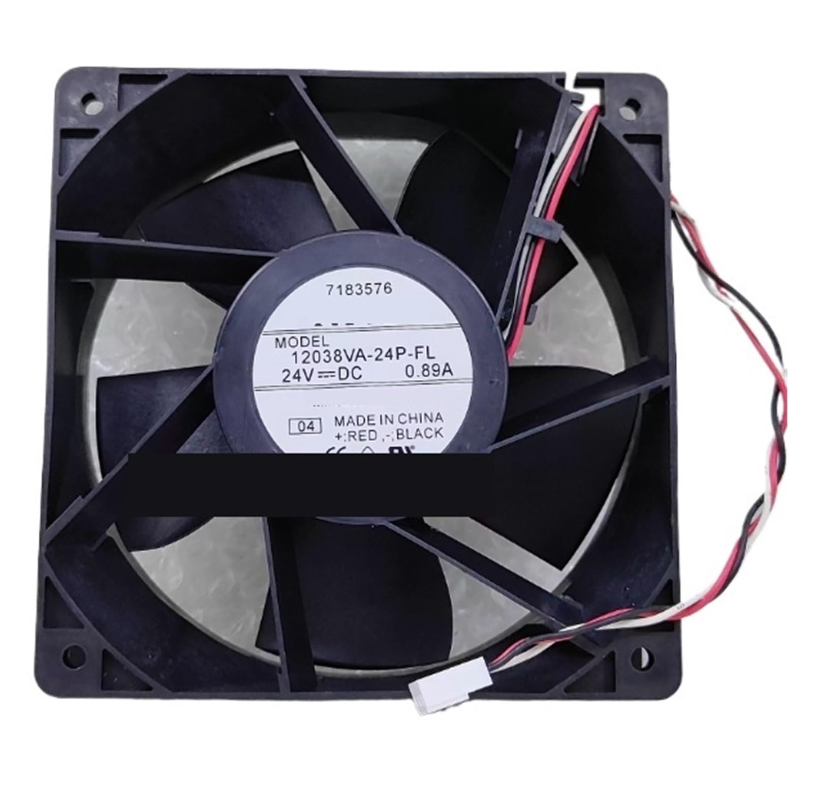 ZBWZXBDJ 12038VA-24P-FL DC24V 0.89A 12038 12CM 3 wire cooling fan