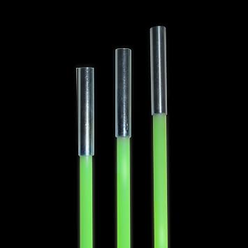 Jameson Glow Fish Rod Kit, 1/4 in x 12 ft Non-Conductive Fiberglass Glow Rod for Running Wires through Ceilings, Walls, Floors, Attics Includes Bullet Nose with Eyelet, Hook, and Storage Tube