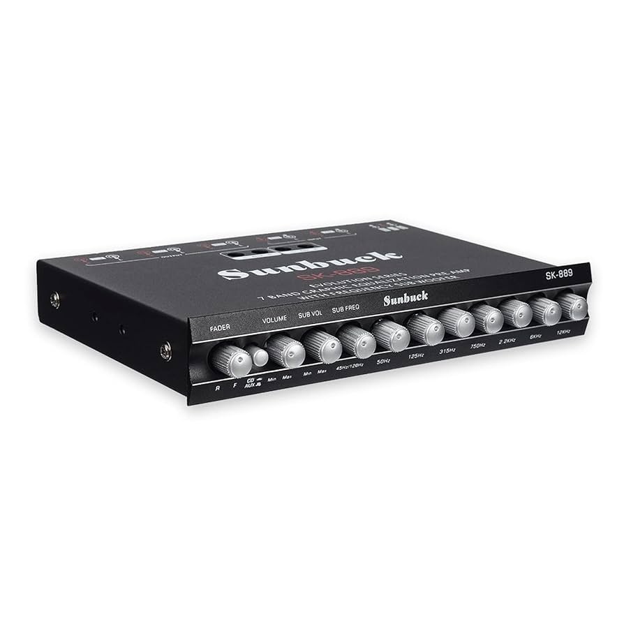 Amazon | アンプ 7バンドサブウーファーアンプボード DC 11-15V