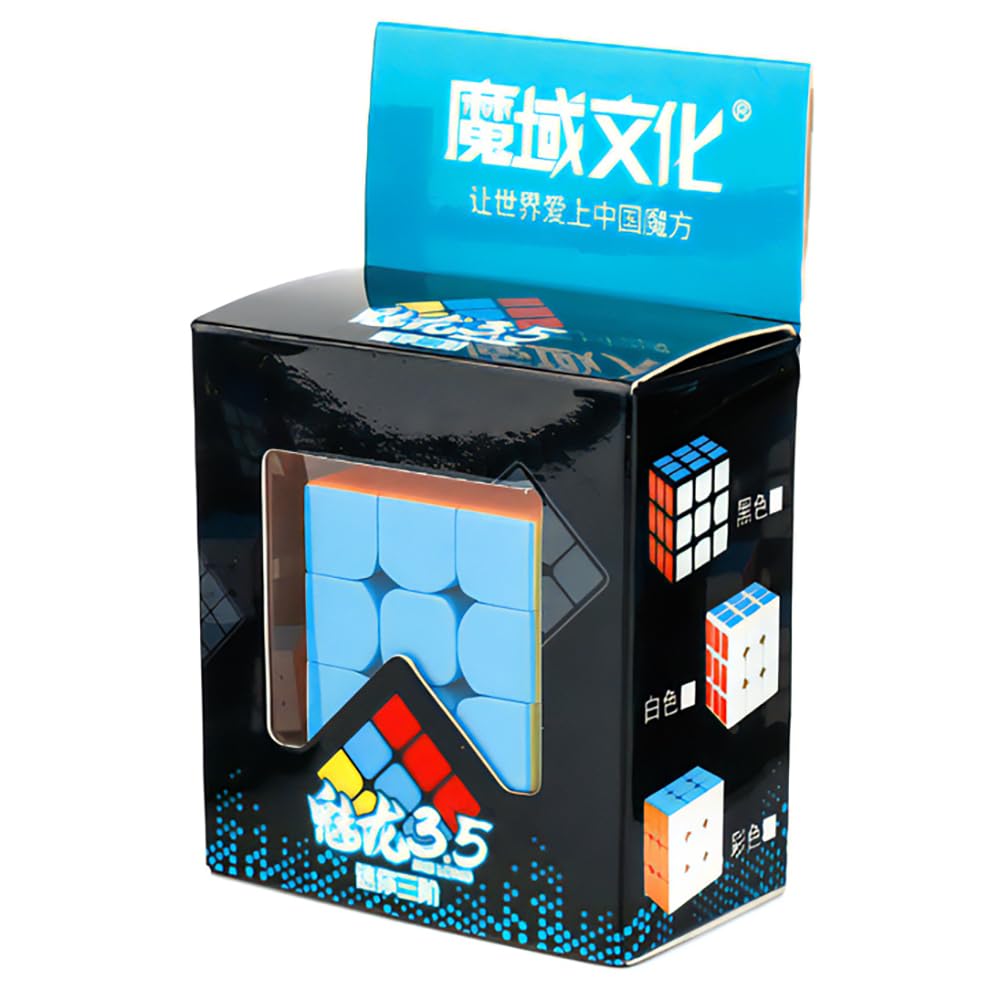 Amazon | MoYu 魔方教室 キーチェーン 3.5cm ステッカーレス Cubing