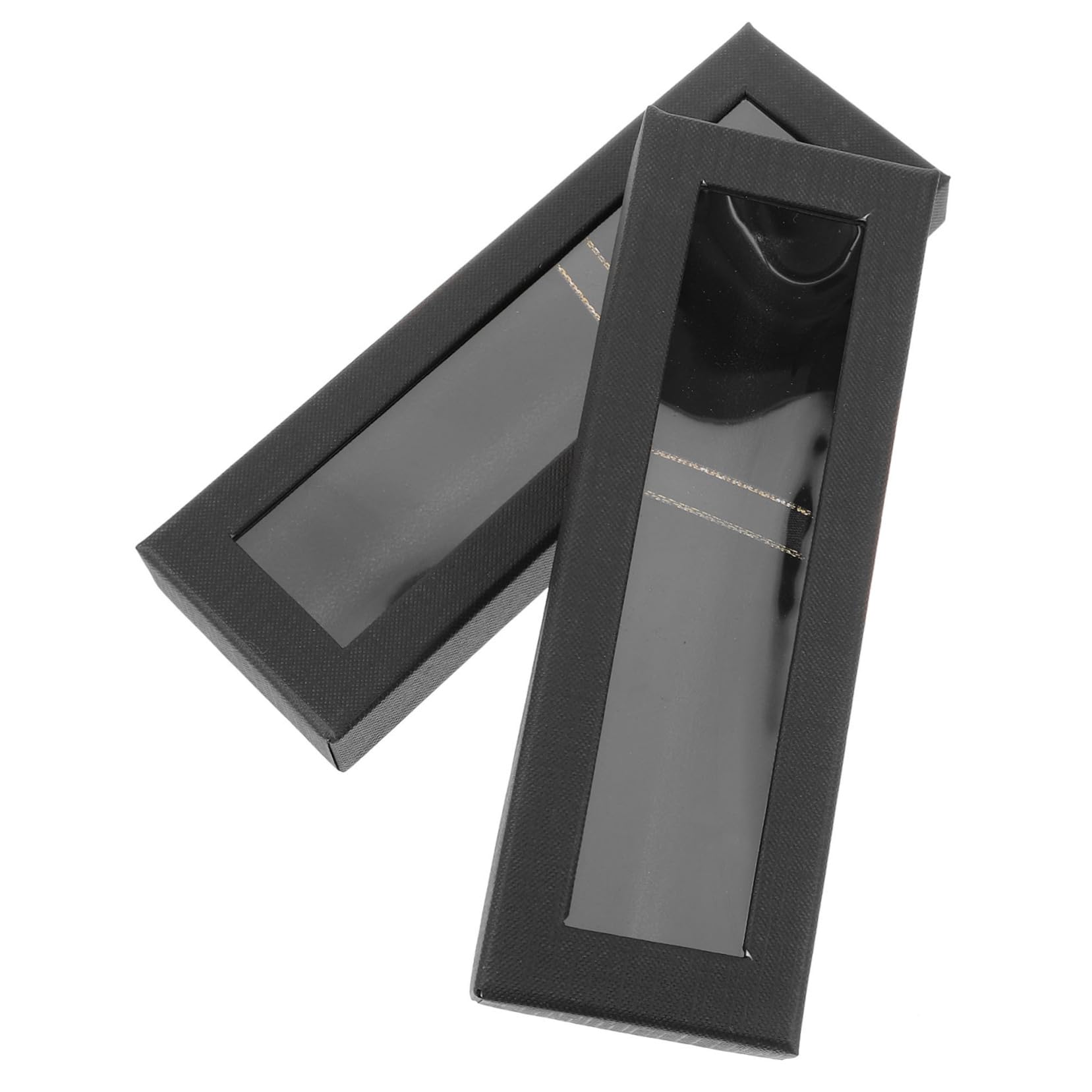 Operitacx 10pezzi Scatola Protettiva Per Penne e Matite Elegante Design Con Finestra Trasparente Resistente All Usura Perfetta Per Ufficio e Scuola Compatte