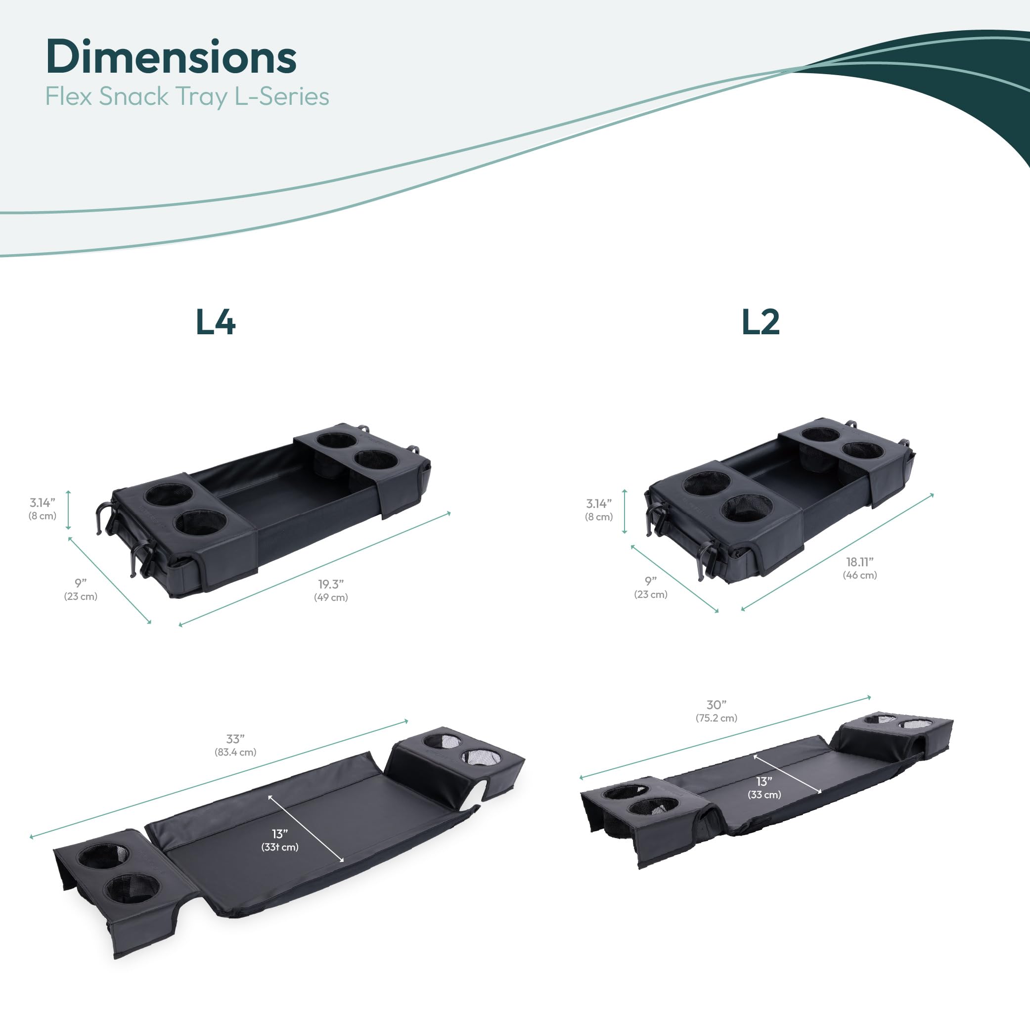 Amazon.com : WONDERFOLD Flex Snack Tray for L2 Stroller Wagon with