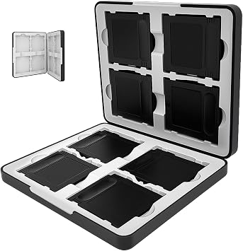 Magnetic Game Case for Gameboy Game, Holder for GB Cartridges, Accessories for Gameboy Holds 8 Games