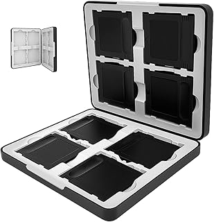 DPVPER Magnetic Game Case for Gameboy Game, Holder for GB Cartridges, Accessories for Gameboy – Holds 8 Games