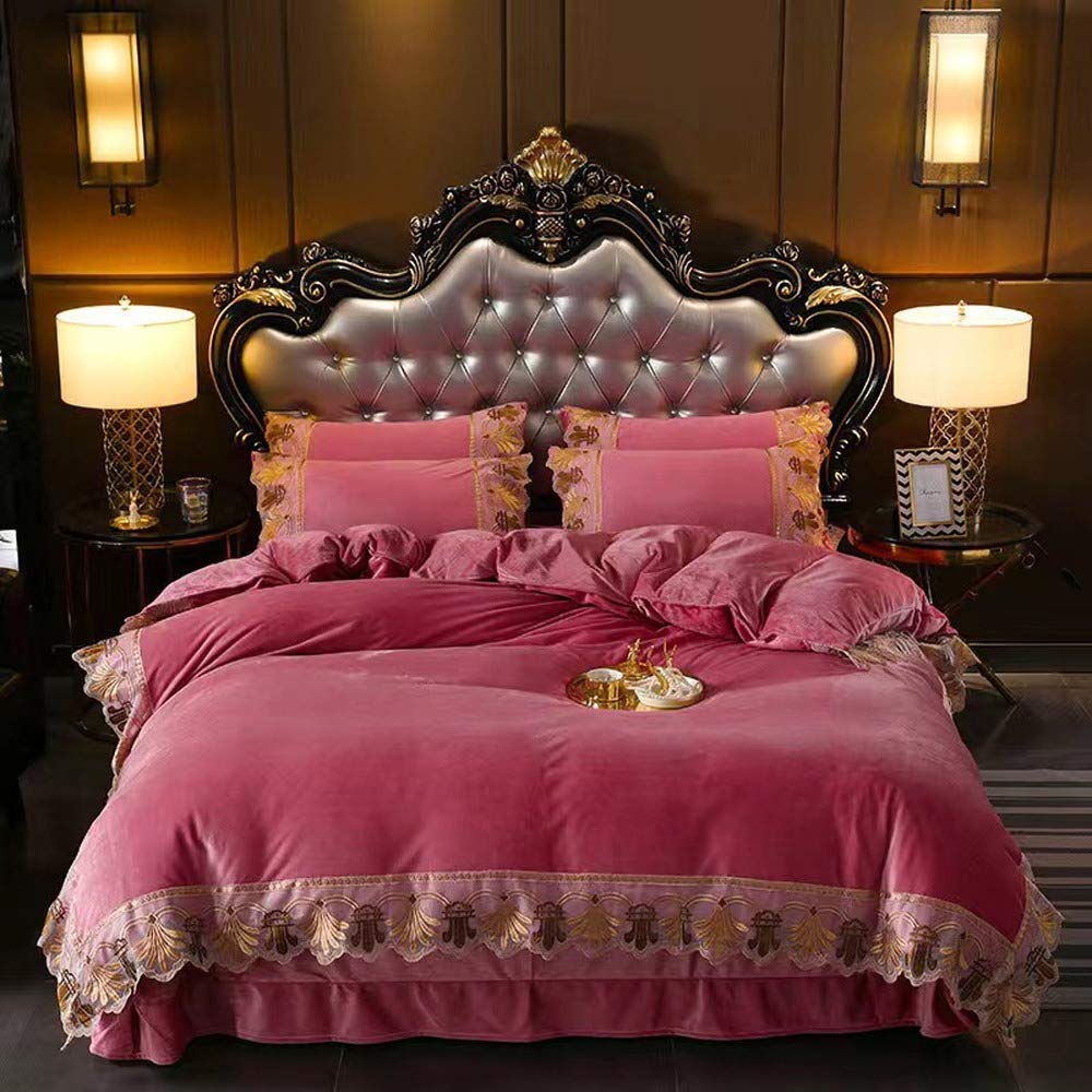 Housse de couette velours cristal AB02 finis les draps froids en hiver