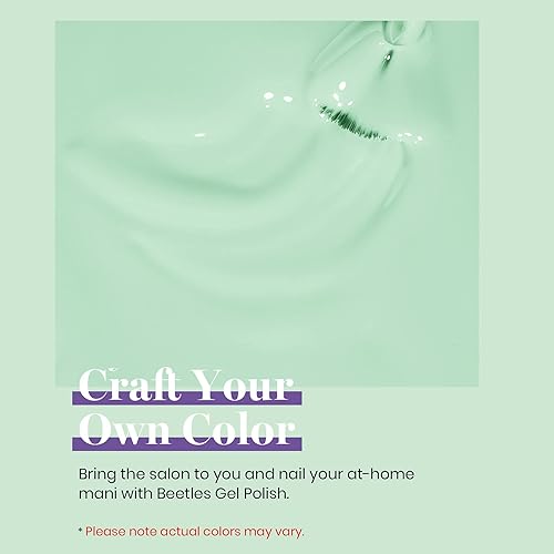 Miniatura 688 de Beetles - Esmalte de uñas en gel de 0.5 onzas fluidas (15ml), curado con lámpara LED, extracción por remojo, para arte de uñas, estética