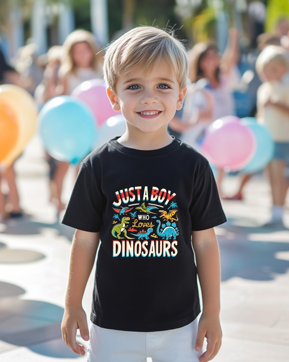 Toddler Dinosaur Shirts for Boys Gifts Little Kids Girls Dino Shirt Cartoon Graphic Tees T-Shirt Short Sleeve Clothes 2-8T - Image 3