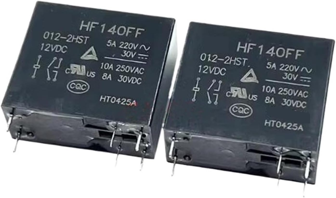 HF140FF 012-2HST HF140FF 0122HST 12V DCV12 12DCV 6PIN Relay(10PCS)