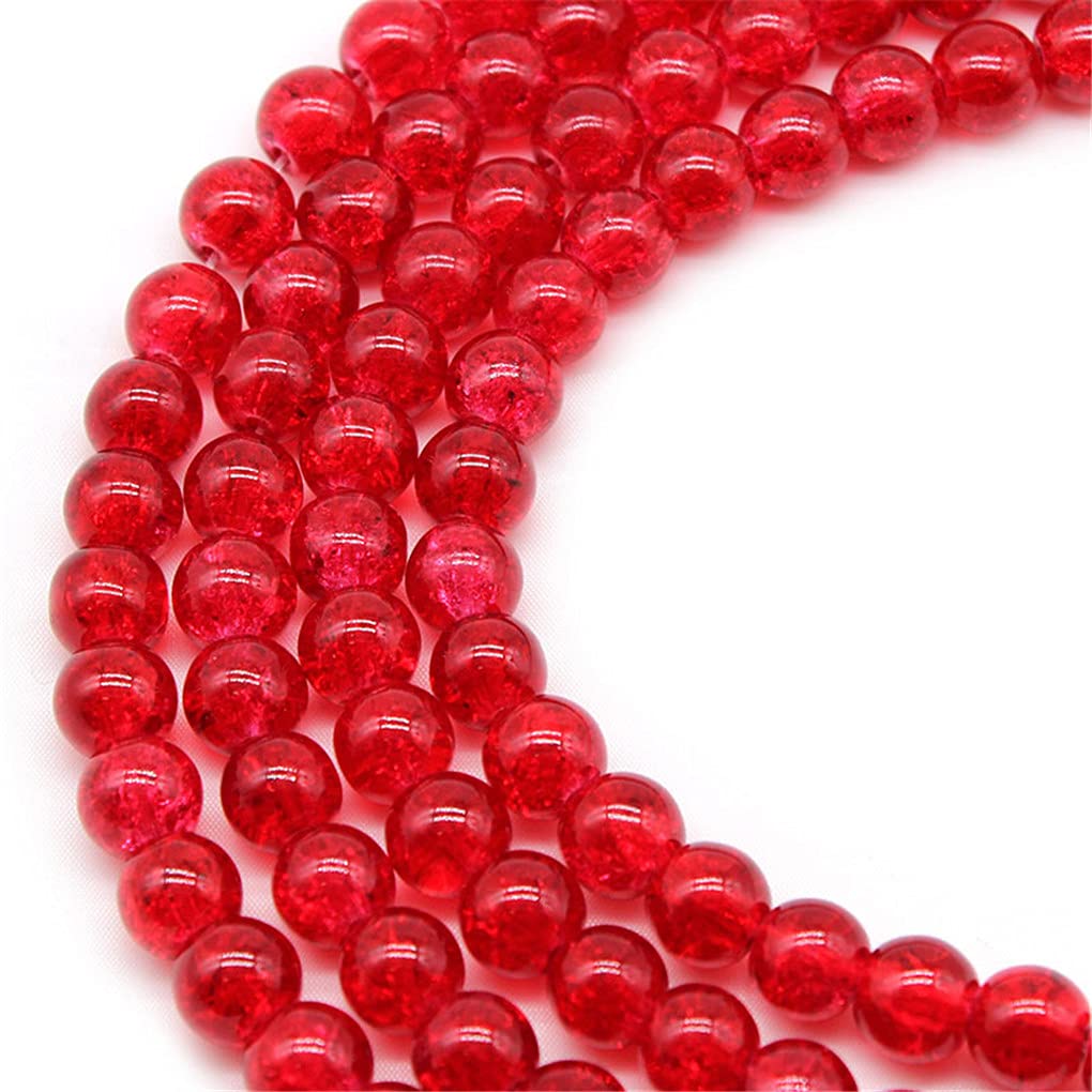 Cuentas De Piedra Natural De Coral Rojo De 0.236 In Cuentas