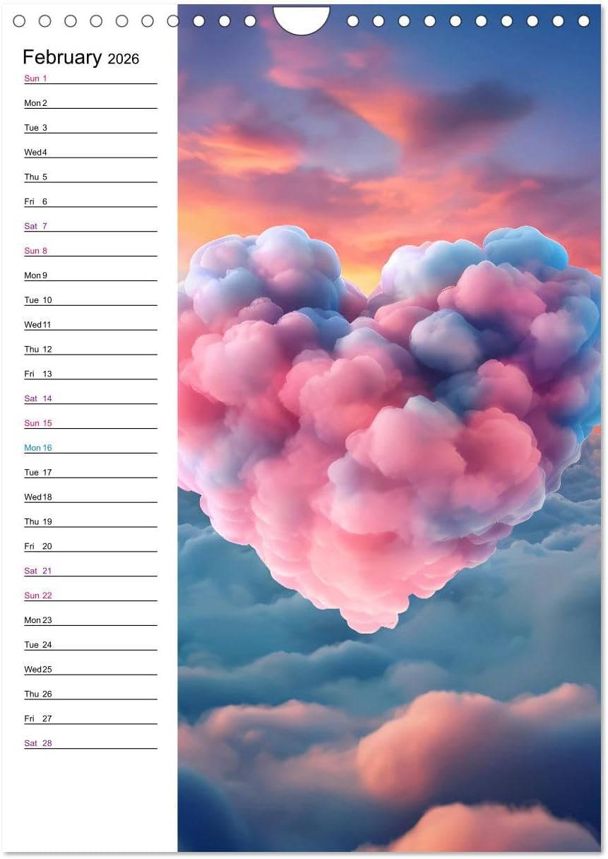 Wedding planner, US-Version (Wall Calendar 2026 DIN A4 Portrait), CALVENDO 12 Month Wall Calendar