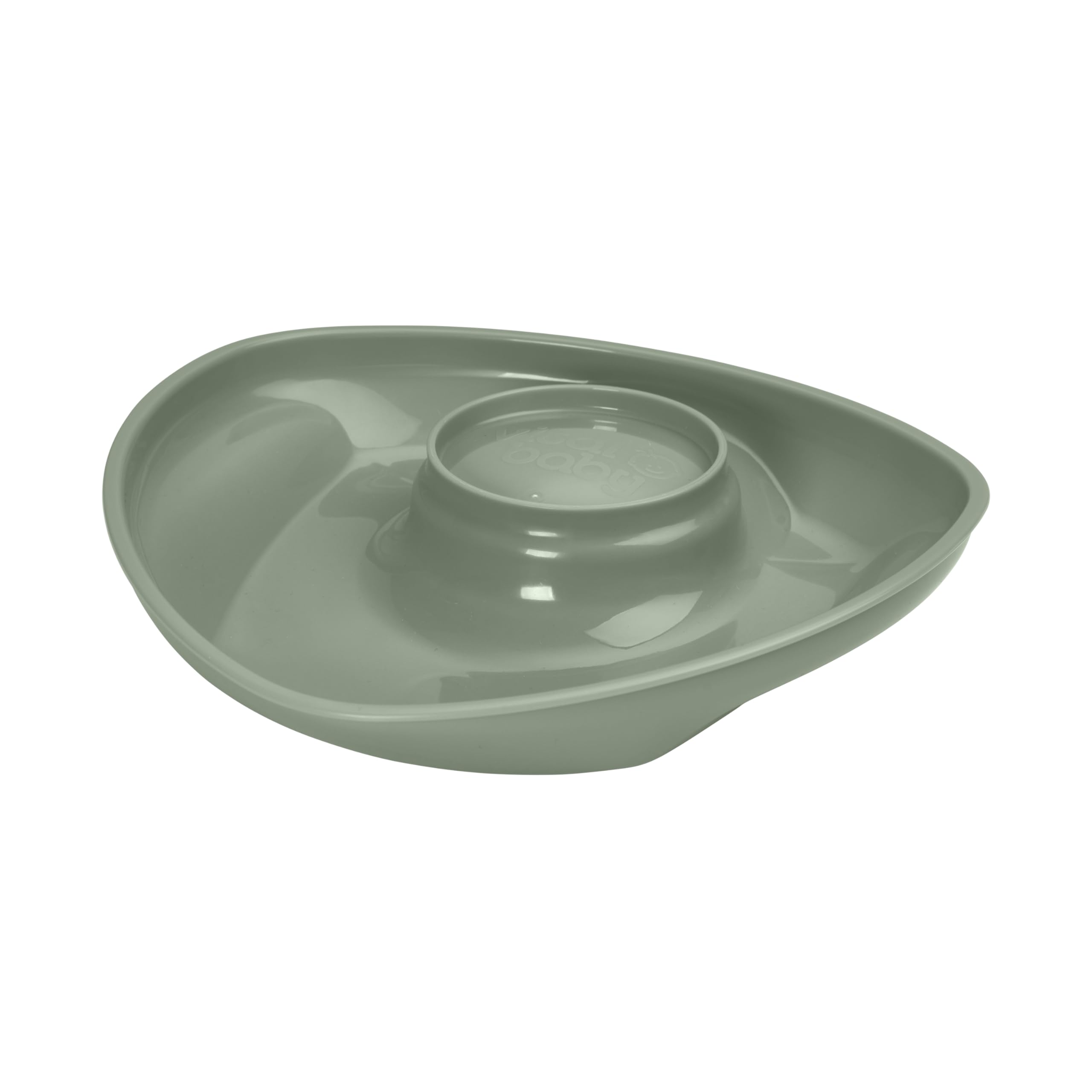 Vital Baby Nourish Power™ Suction Plate - Natural Moss