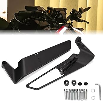 超激レア！イギリス マクドナルド アドバタイジング ミラー Amazon | RACEAST バイクバックミラー 左右セット 調整可能