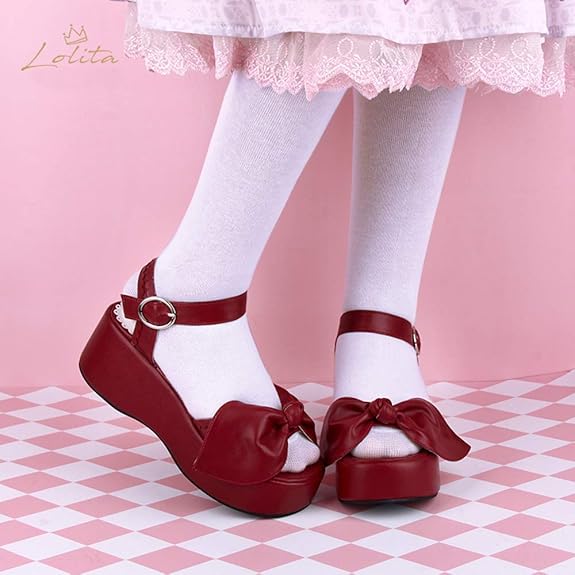 ロリータ高ヒールサンダル Amazon | [cnstone] 厚底サンダル ロリータ靴 レディース ロリータ