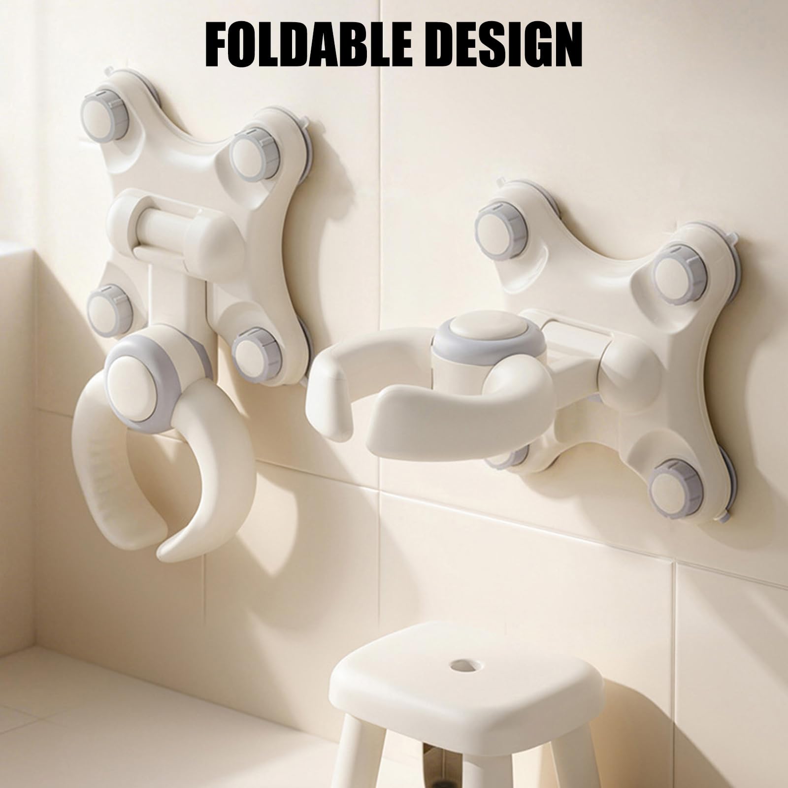 de bain pour bébé moderne avec 4 ventouses puissantes et conception conviviale pour la sécurité des tout-petits, de bain debout pour bébé à la maison quotidien