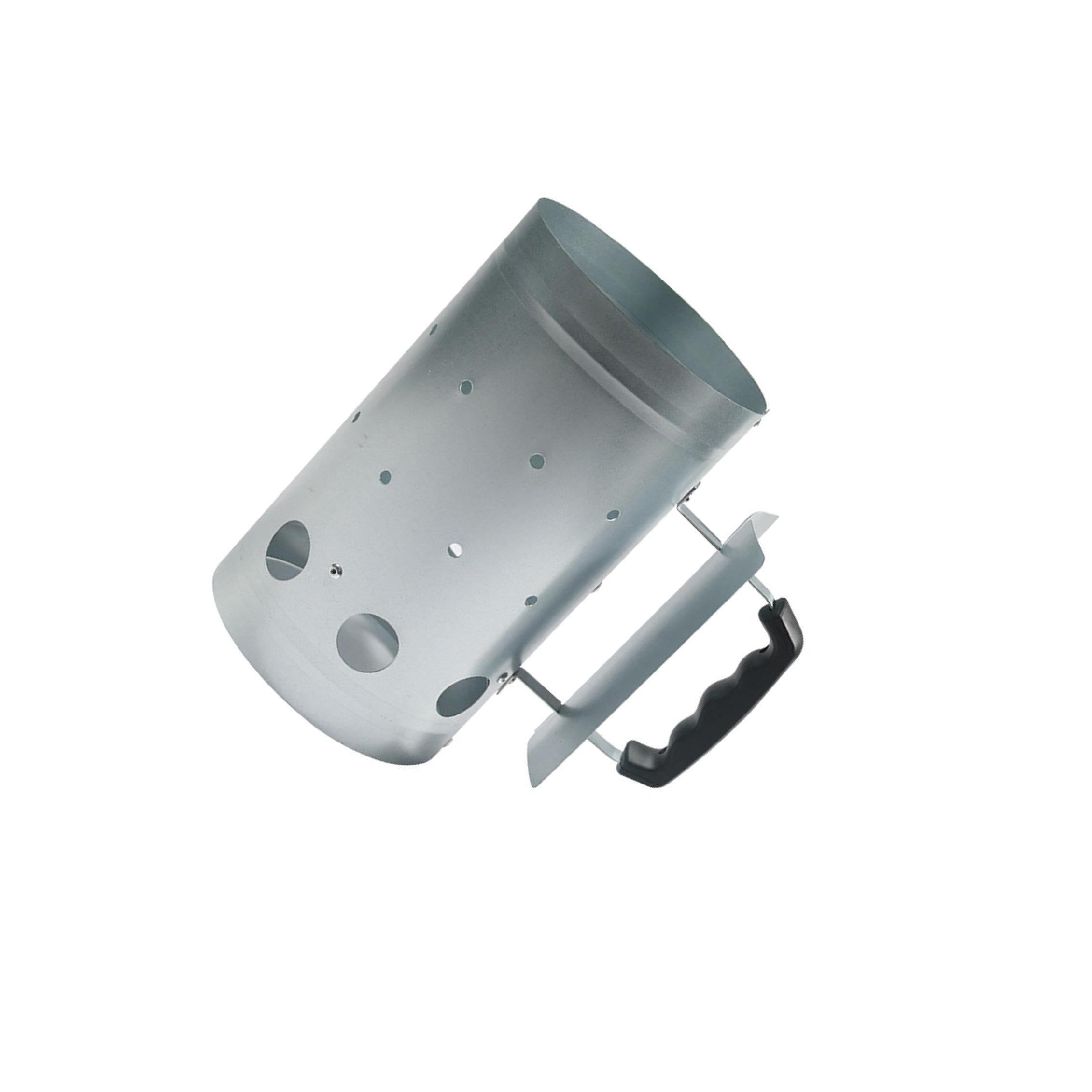 Quemador de carbón para Barbacoa, eficiente, portátil, con Forma de Cubo y Chimenea, para encender fácilmente el Fuego al Aire Libre.