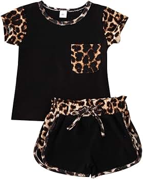 Amazon.com: Summer Kids Baby Girls Leopard Print Pocket