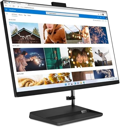 Lenovo IdeaCentre AIO 3 27IAP7 Intel® Core™ i5 68.6 cm (27") 1920 x 1080 pixels 8 GB DDR4-SDRAM 512 GB SSD All-in-One PC Windows 11 Home Wi-Fi 6 (802.11ax) Black - Image 2