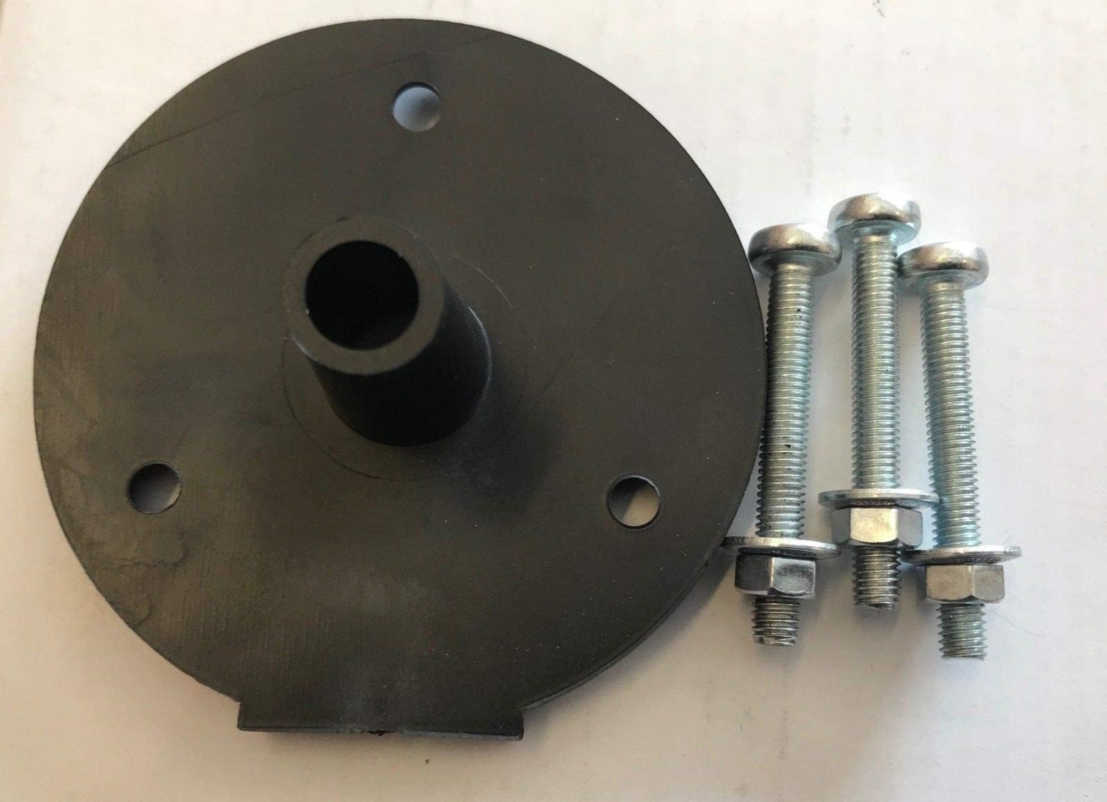 REAR GASKET SEAL FOR 7 PIN 12N TOWING SOCKET WITH MOUNTING BOLTS MP99B + NUTS&BOLTS MAYPOLE